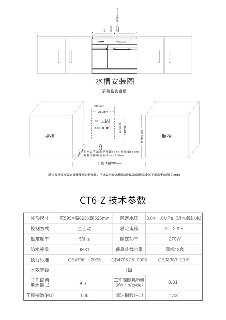 JX-CT6-Z集成水槽